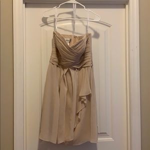 David’s Bridal Strapless dress